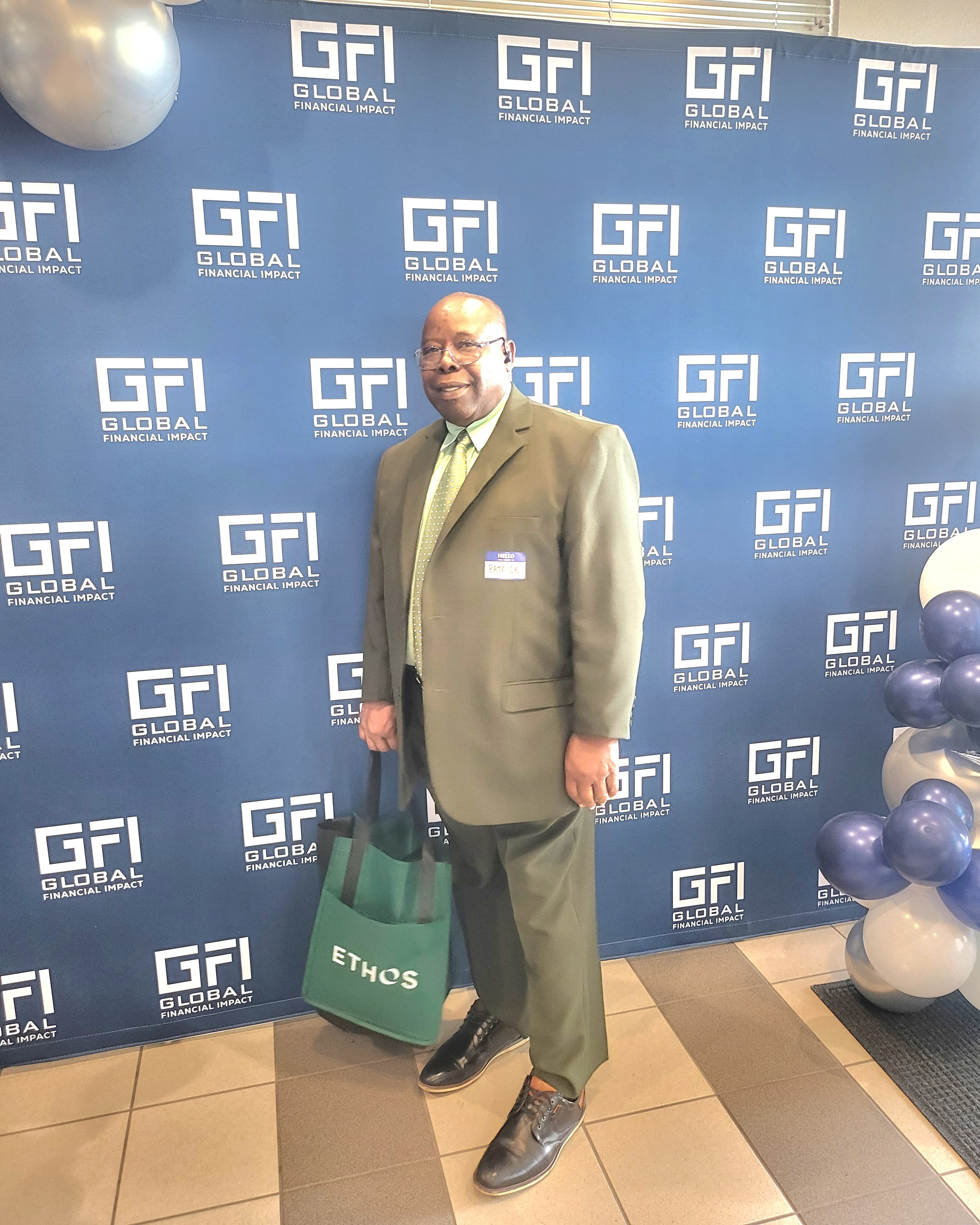 Patrick at GFI Event